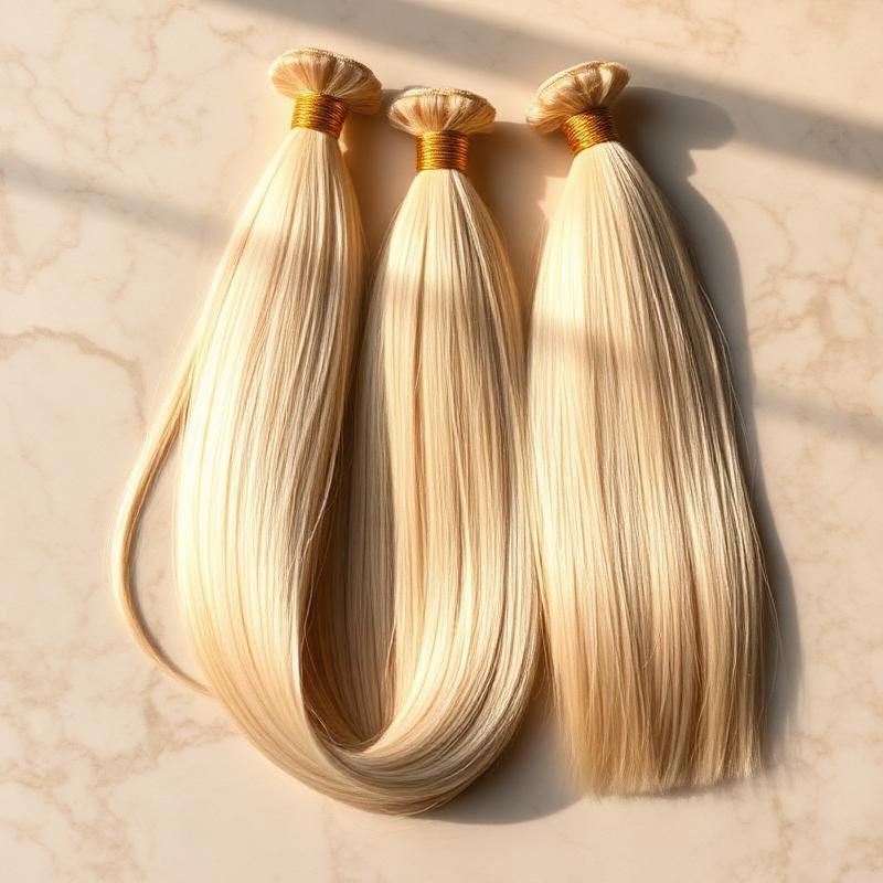 Aplique Loiro Platinado